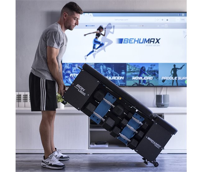 Conforama Banco De Musculación Iron Bench Behumax