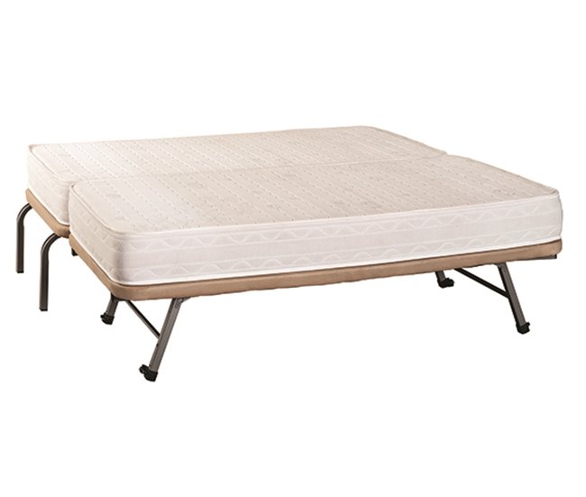 Conforama Base De Cama Tapizada 3D CANGURO 90X190