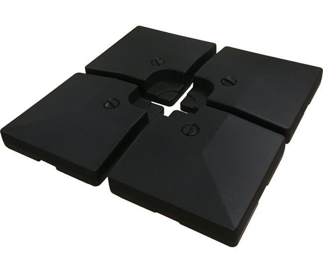Conforama Bases para parasol - Lote de 4