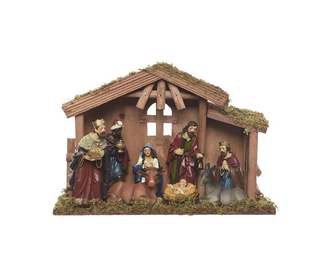 Conforama Belén de Navidad Metal