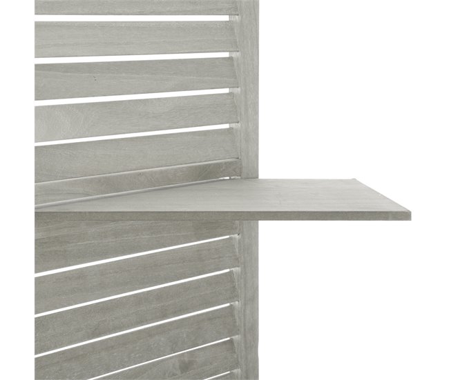 Conforama Biombo 3 Hojas Gris