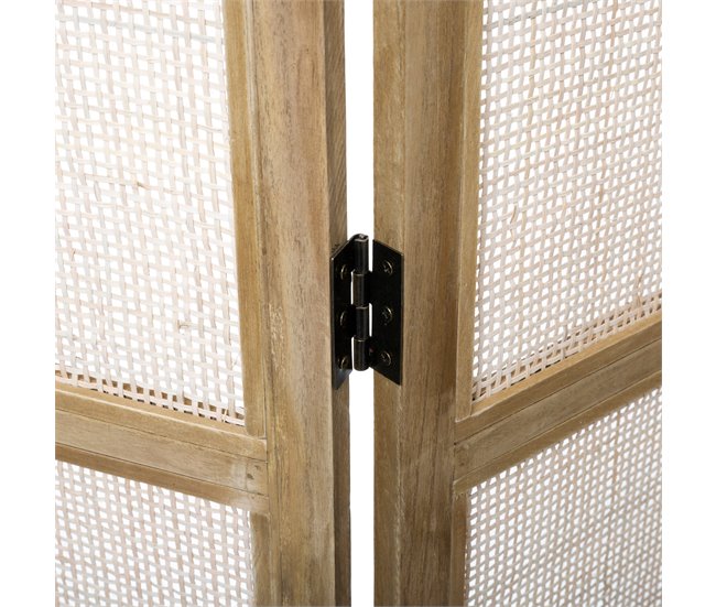 Conforama Biombo De Rejilla De Mimbre H170 Cm