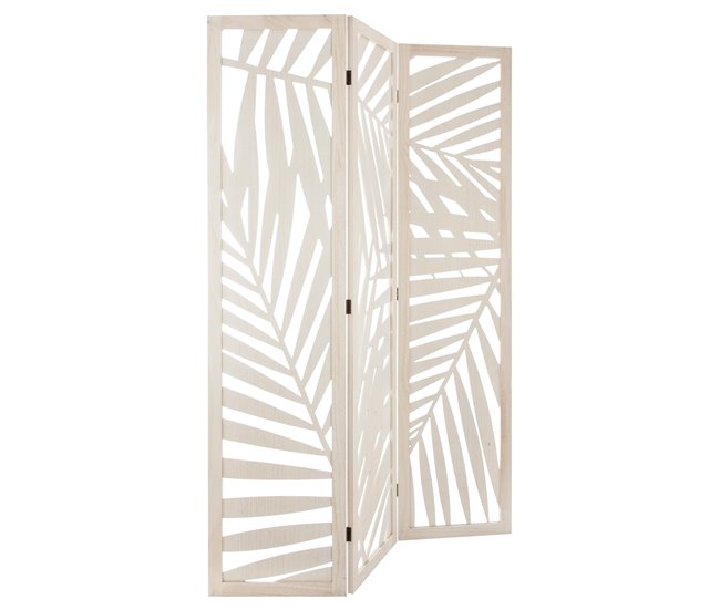Conforama Biombo Feuille madera blanco A. 170 cm