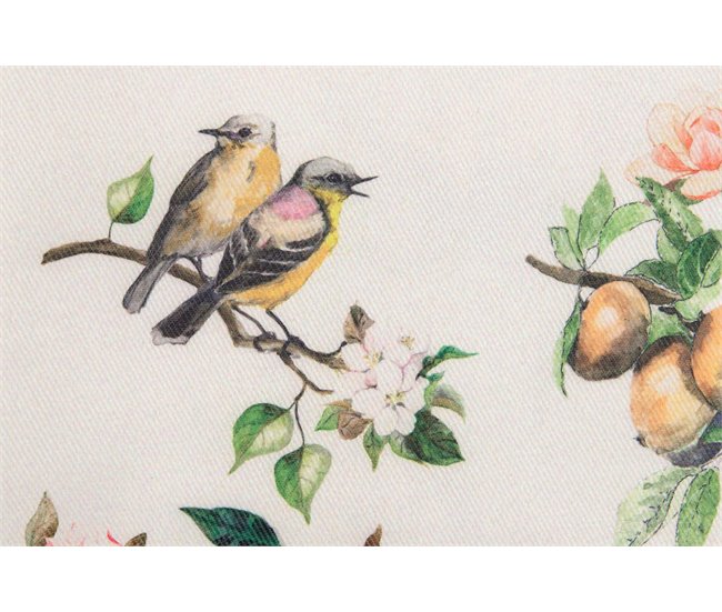Conforama Bolsa Pan Frutas Y Pajaros 30x60 Cm