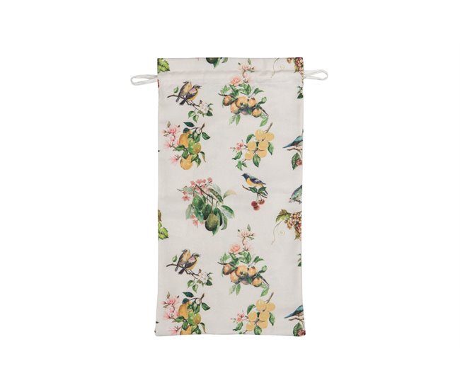 Conforama Bolsa Pan Frutas Y Pajaros 30x60 Cm