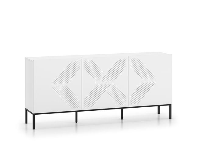 Conforama Bufé 3 puertas Aura Blanco