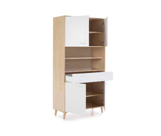 Conforama Buffet De Cocina JASMINE Blanco/haya