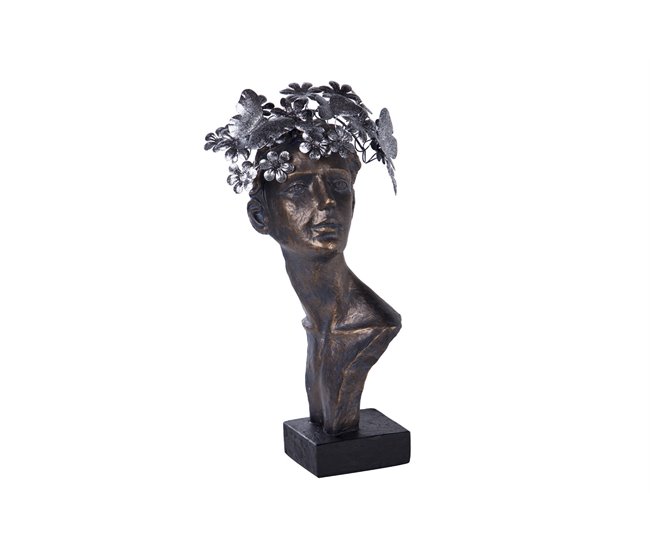 Conforama Busto Mujer Resina 21x16x44 Cm