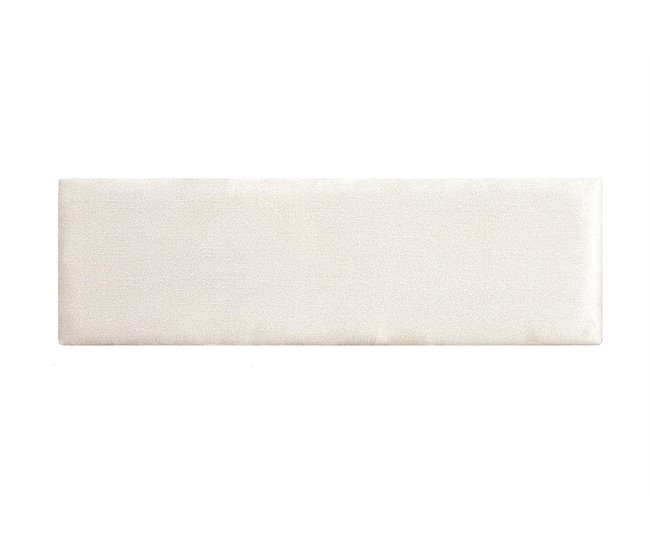 Conforama Cabecero DEGAS tejido blanco 160x50cm
