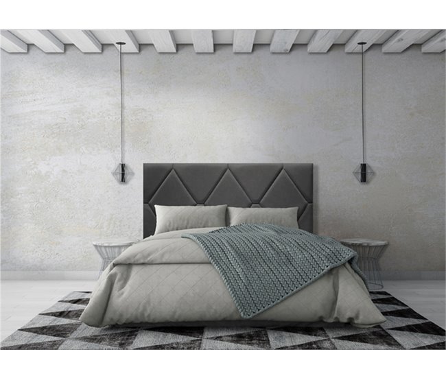 Conforama Cabecero HAWAII 160cm Gris Tela