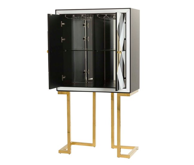 Conforama Cabinet Espejo Madera Evans 90x48x170 Cm