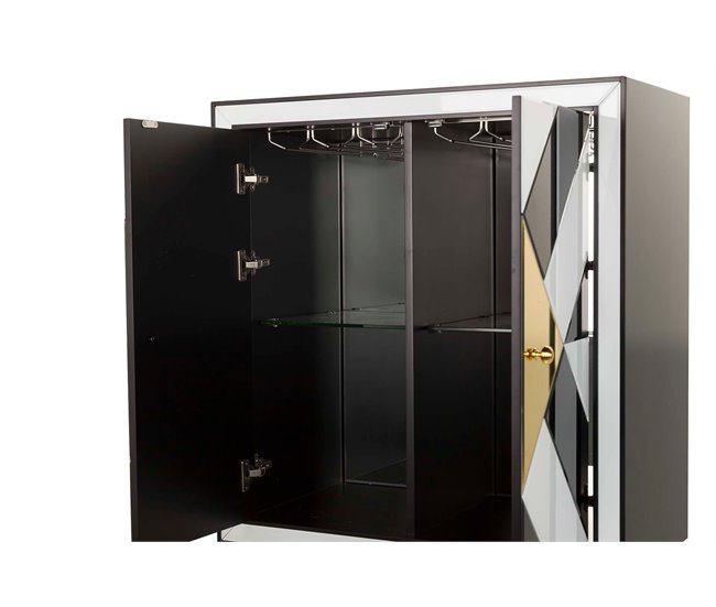 Conforama Cabinet Espejo Madera Evans 90x48x170 Cm