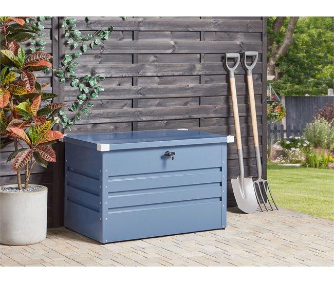 Conforama Caja De Almacenamiento Azul CEBROSA