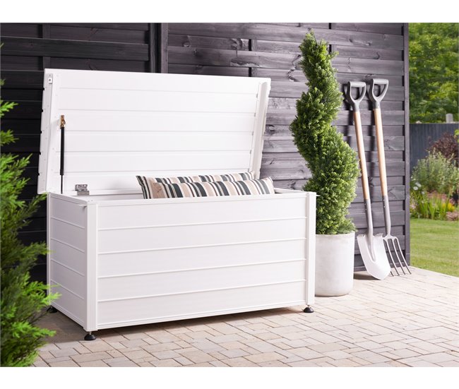 Conforama Caja De Almacenamiento Blanco CAMPALTO