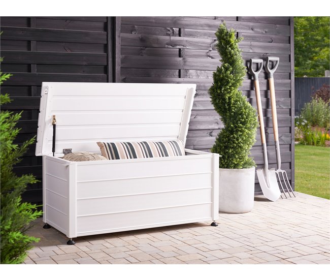 Conforama Caja De Almacenamiento Blanco CAMPALTO