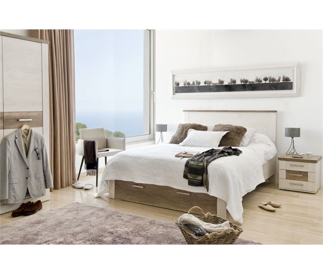 Conforama Cajón Para La Cama De Matrimonio VERONA