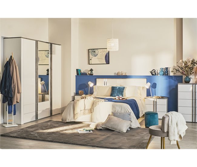 Conforama Cama BUGANVILLA 150x190cm Con LED