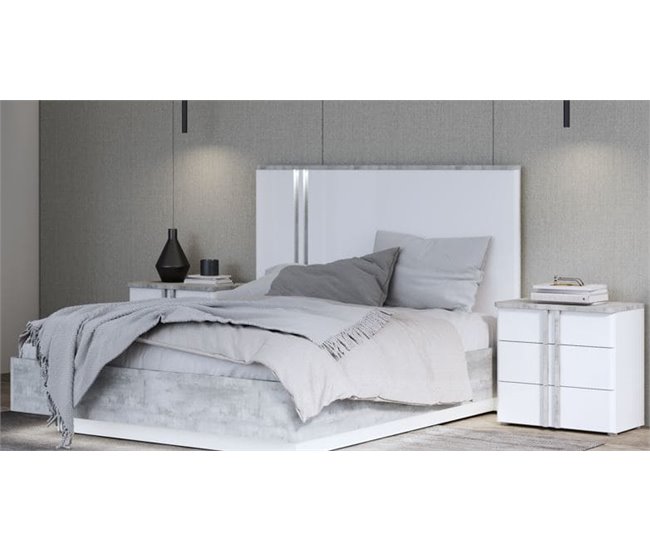 Conforama Cama BUGANVILLA 150x190cm Con LED