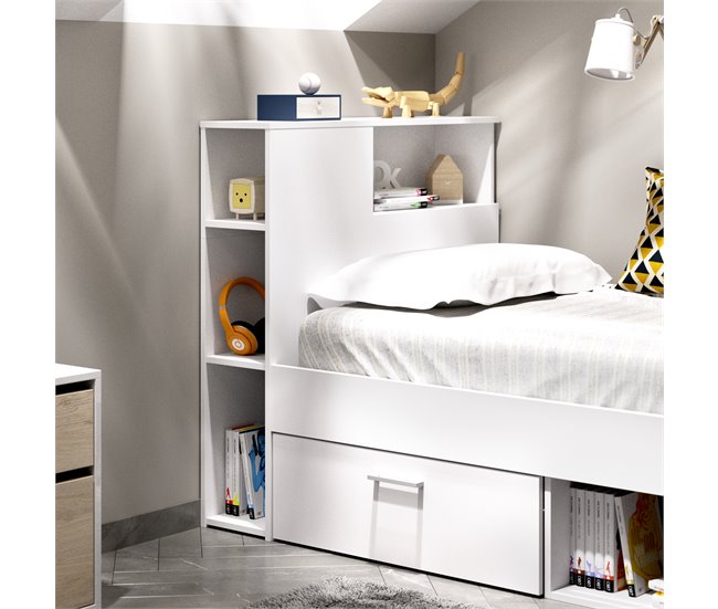 Conforama Cama Compacta 90X190 Con Cajones LANKA