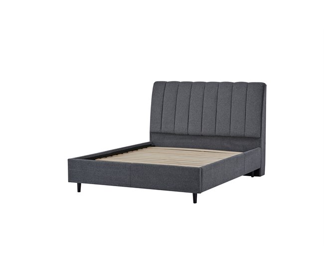 Conforama Cama MAJESTIC 150x190cm Color Gris