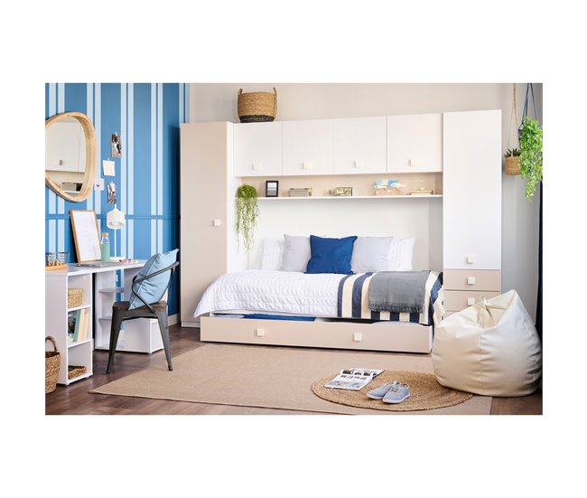 Conforama Cama Puente Con Cajon MANHATTAN