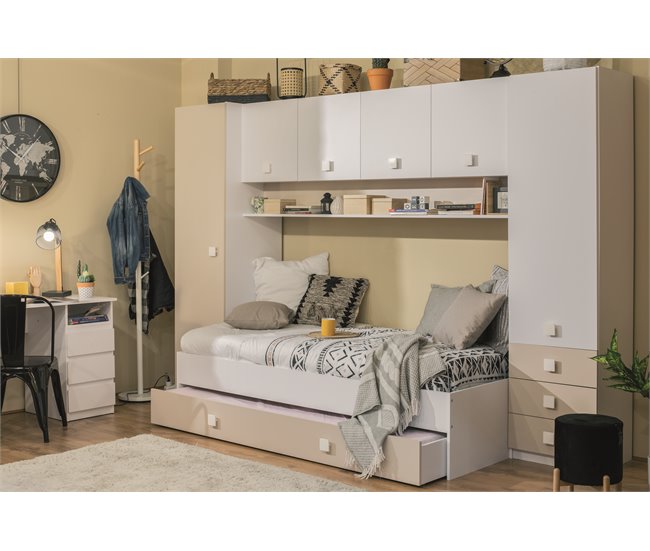 Conforama Cama Puente Con Cajon MANHATTAN