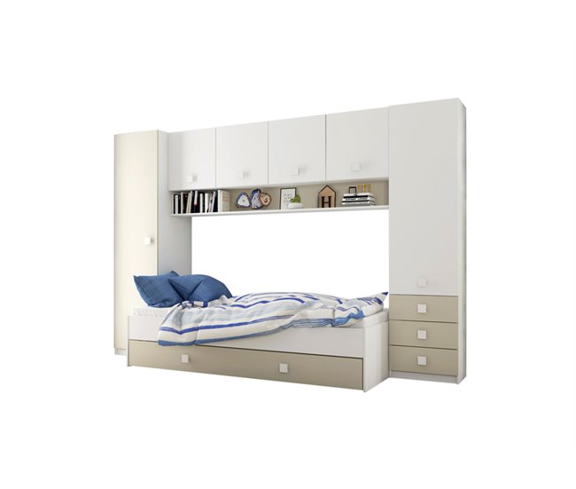 Conforama Cama Puente Con Cajon MANHATTAN