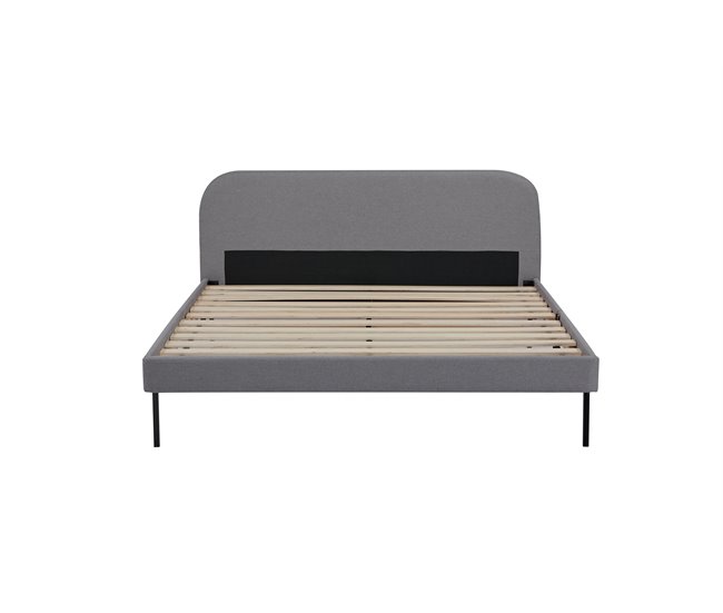 Conforama Cama STAR 150x190cm Color Gris