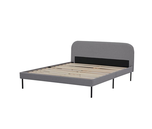 Conforama Cama STAR 150x190cm Color Gris