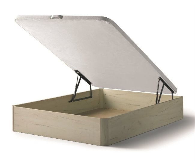 Conforama Canapé ARTIC BOX 135x190cm. madera Ártico