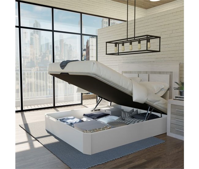 Conforama Canapé Luxury 3D Blanco 150x190 Cm