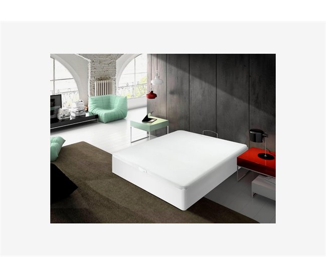 Conforama Canapé Madera WOOD SPACE Blanco 135x190