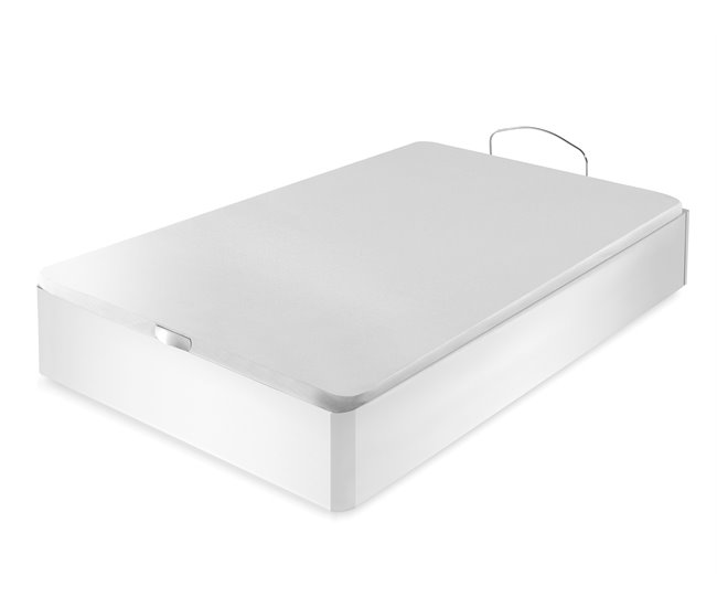 Conforama Canapé madera WOOD SPACE blanco 135x190