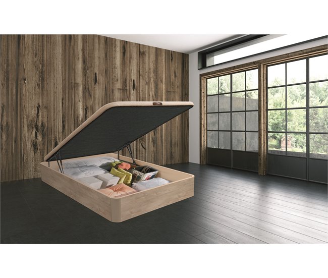 Conforama Canapé Madera WOOD SPACE Roble 135x190cm