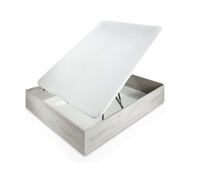 Conforama Canapé Madera WOOD SPACE Snow 135x190