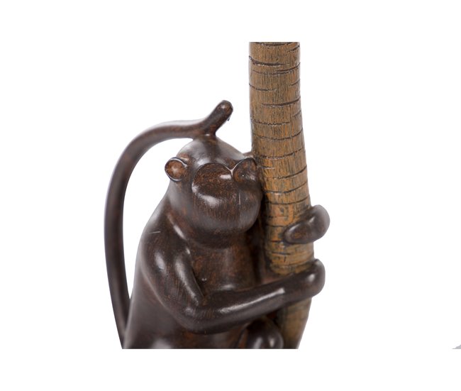 Conforama Candelabro Mono Resina 16x16x26 Cm