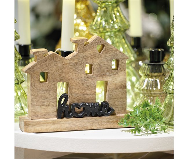 Conforama Casa Decorativa VIELHA Madera Natural