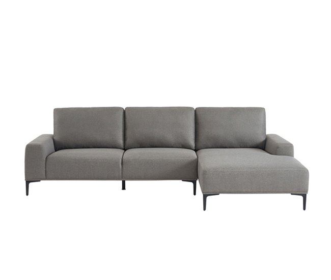 Conforama Chaise longue DANTE derecha beige