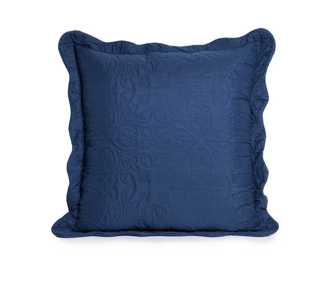 Conforama Cojín ATENAS 45x45cm color azul