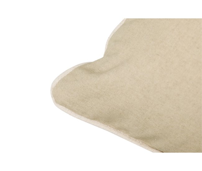 Conforama Cojin Lino Beige 45x30 Cm