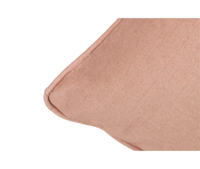Conforama Cojin Lino Rosa 45x30 Cm