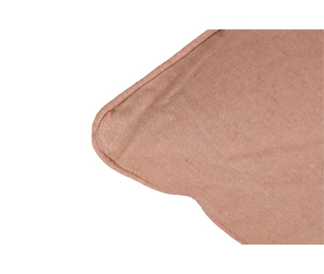 Conforama Cojin Lino Rosa 45x45 Cm