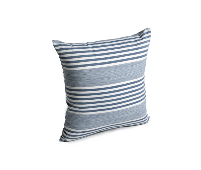 Conforama Cojín STYLE Rayas 45x45cm Color Azul