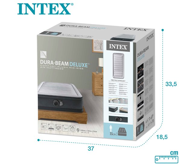 Conforama Colchón Inflable INTEX 99X191X33 Cm
