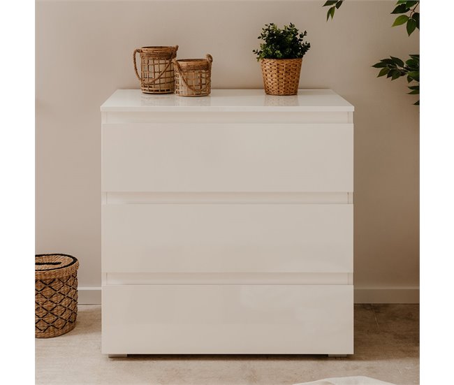 Conforama Cómoda 3 Cajones L80 Cm - PRETORIA