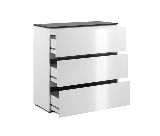 Conforama Cómoda 3 Cajones L88 5 Cm - BREST