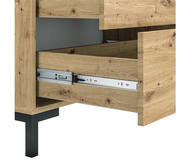 Conforama Cómoda 3 Cajones Liora Madera
