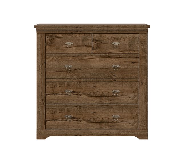 Conforama Cómoda 5 Cajones Noé Madera
