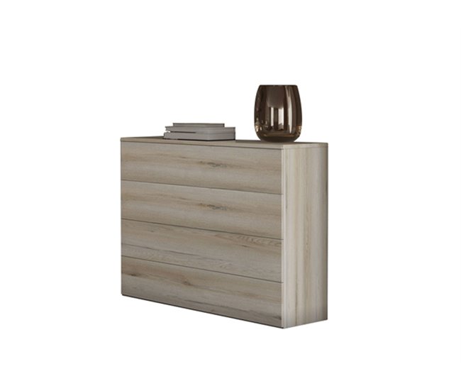 Conforama Cómoda auxiliar con 4 cajones BERGEN