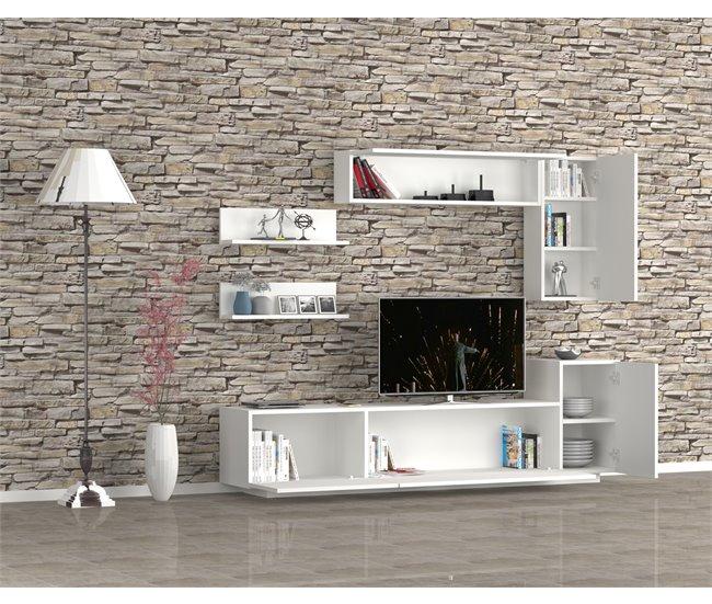 Conforama Compacto De TV VENUS Blanco 200cm